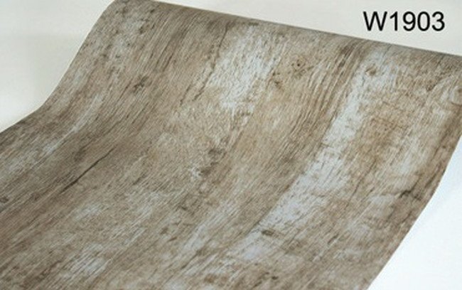 【大量100m 】木目調 茶 グレー w1903 壁紙シール アンティーク 木目 リメイクシート 板 柄 ウォールステッカー 防水