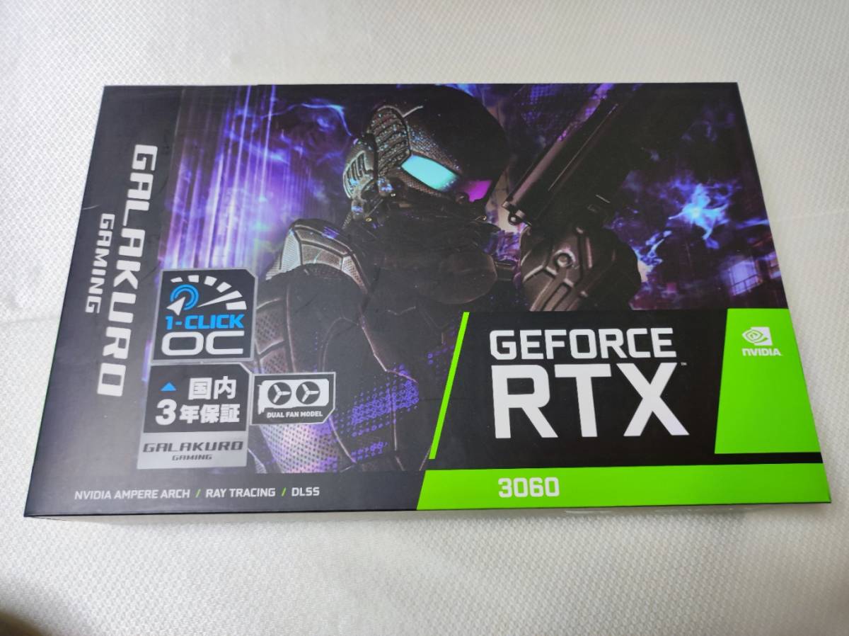 玄人志向 NVIDIA GeForce RTX3060搭載 グラフィックボード GDDR6 12GB