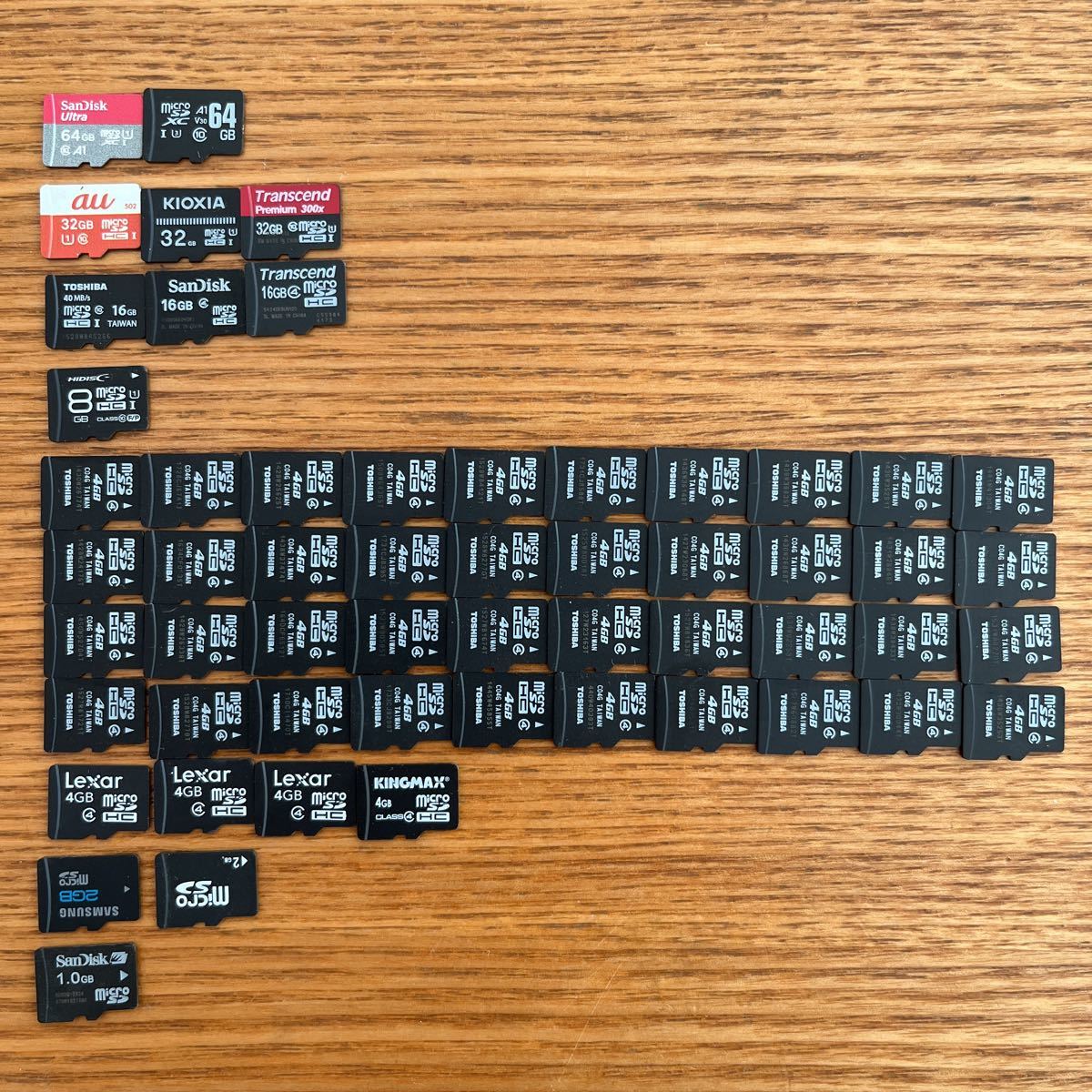 56枚　microSDカード microSD マイクロSDカード TOSHIBA サンディスク　マイクロ　SDXC SDHC 大量　まとめ売り　セット販売_画像5