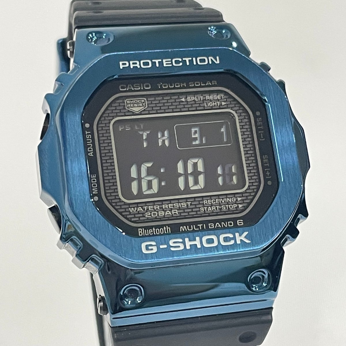 交換無料交換無料G-SHOCK GMW-B5000G ブルー 腕時計(デジタル
