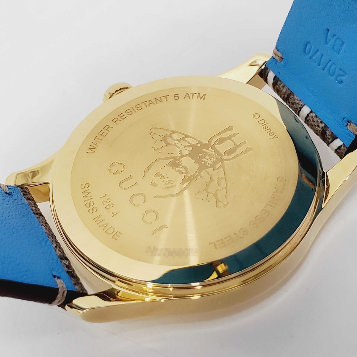 GUCCI グッチ Gタイムレス ディズニーコラボ ドナルド 126.4 YA1264167