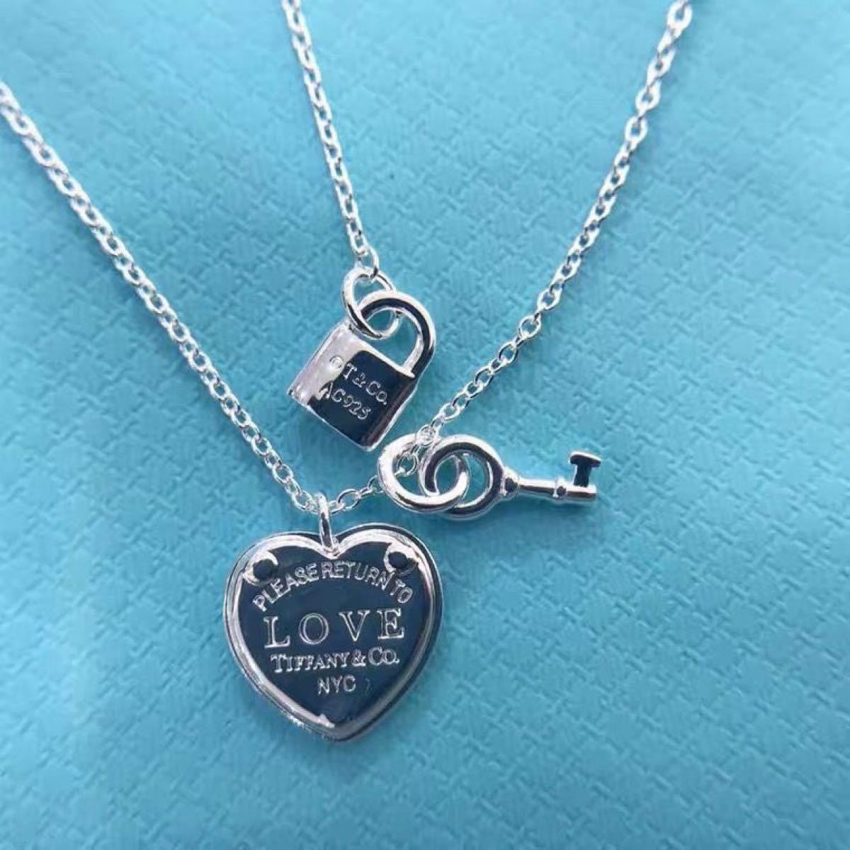 TIFFANY&Co ティファニー ネックレス36812613 ラブ ハート タグ TIFFANY&Co ティファニー ネックレス36812613 ラブ ハート タグ