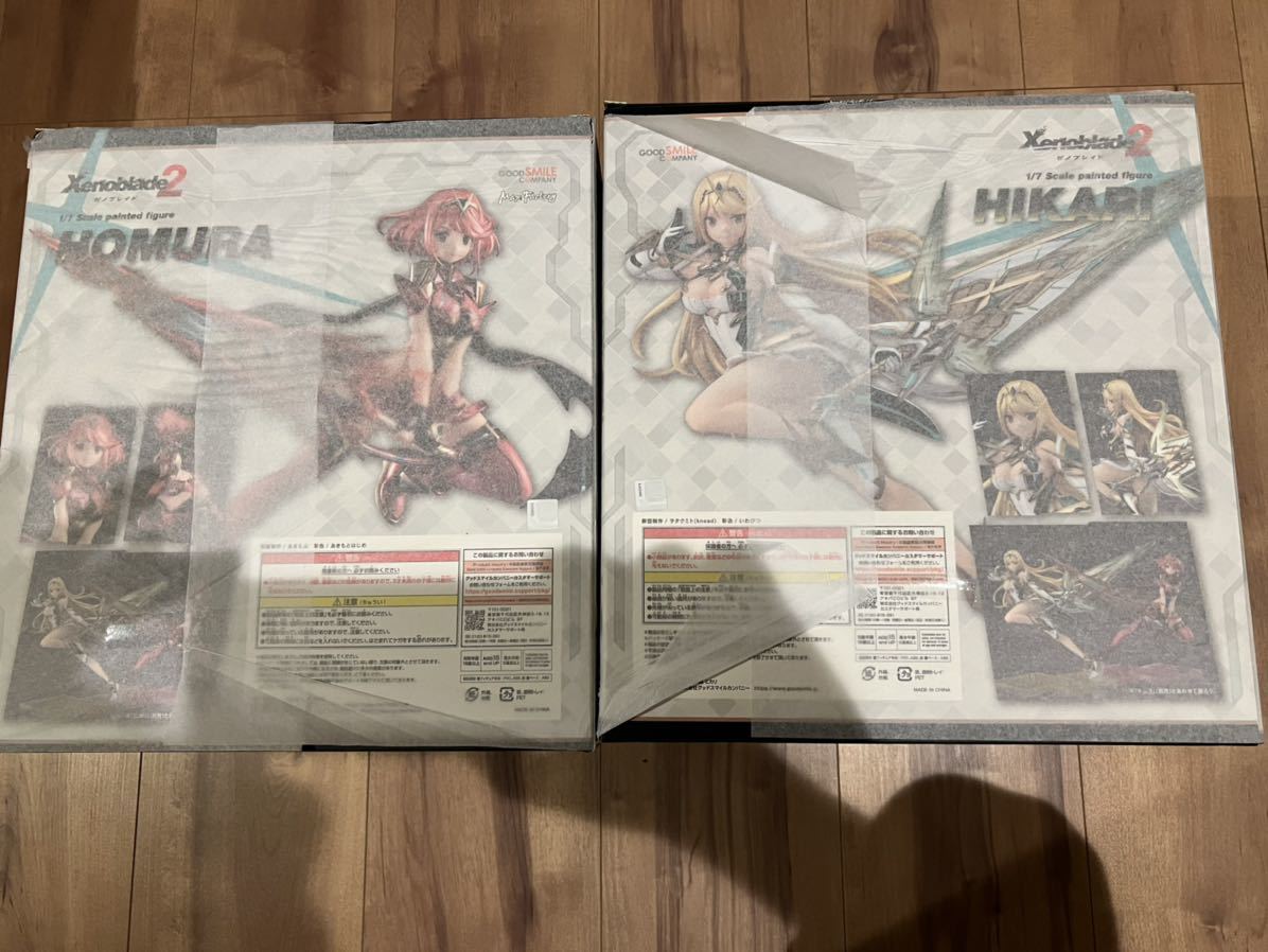 ★ゼノブレイド2 フィギュア ホムラ ＆ヒカリ 2体 セット 未開封品 薄紙付きマックスファクトリ_画像2