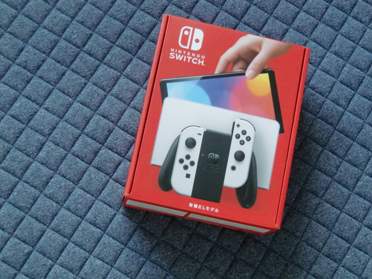 任天堂 スイッチ本体/有機ELモデル【Joy-Con(L) (R) ホワイト】/新品