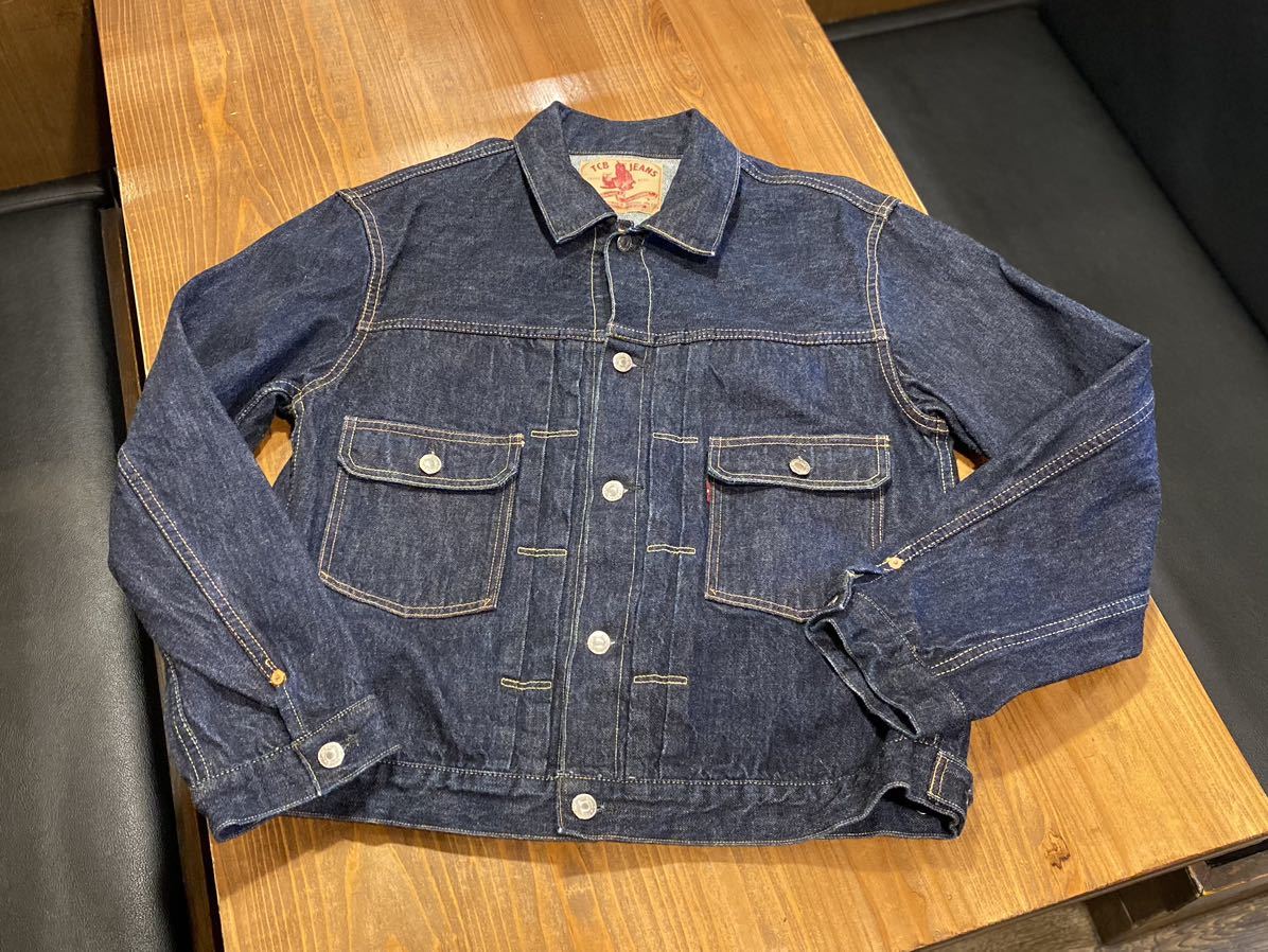 極美品 日本製 TCB jeans 50's denim jacket 48 ジーンズ デニム g