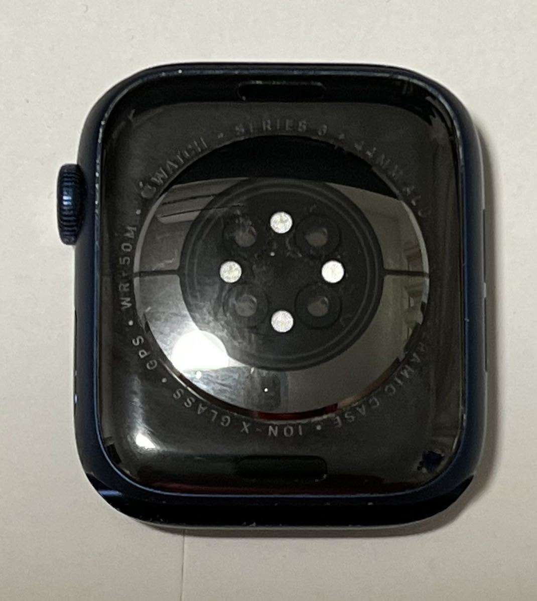 Apple Watch series6 44mm GPSモデル Blue Aluminum 箱有、中身の