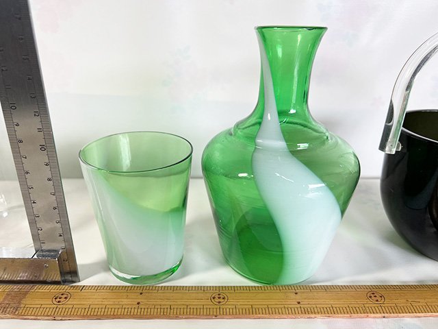 ガラス食器 グラス ビールグラス 酒器 ロックグラス ショットグラス デカンタ 氷入れ アイスペール 容器 アルコール IK-061 (三)_画像7