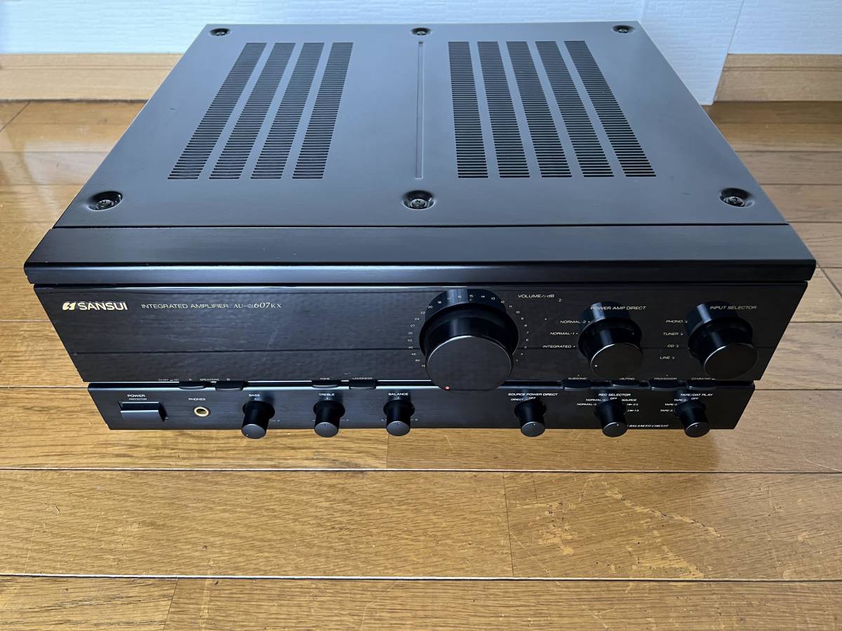 SANSUI - AU-α607kx プリメインアンプ 動作品 - アンプ