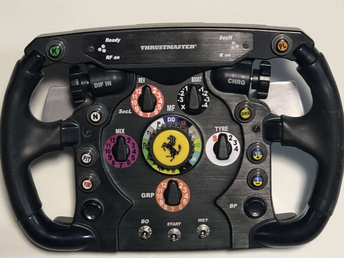 人気カラーの / Add-On(PC Wheel F1 スラストマスター　Ferrari PS3 　ハンドルコントローラー PS4) / One Xbox / アクセサリ、周辺機器