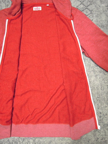  Hollywood Ranch Market Parker * men's S size (1)/ Heather red /. red / full Zip / is lilac n market / American Casual 