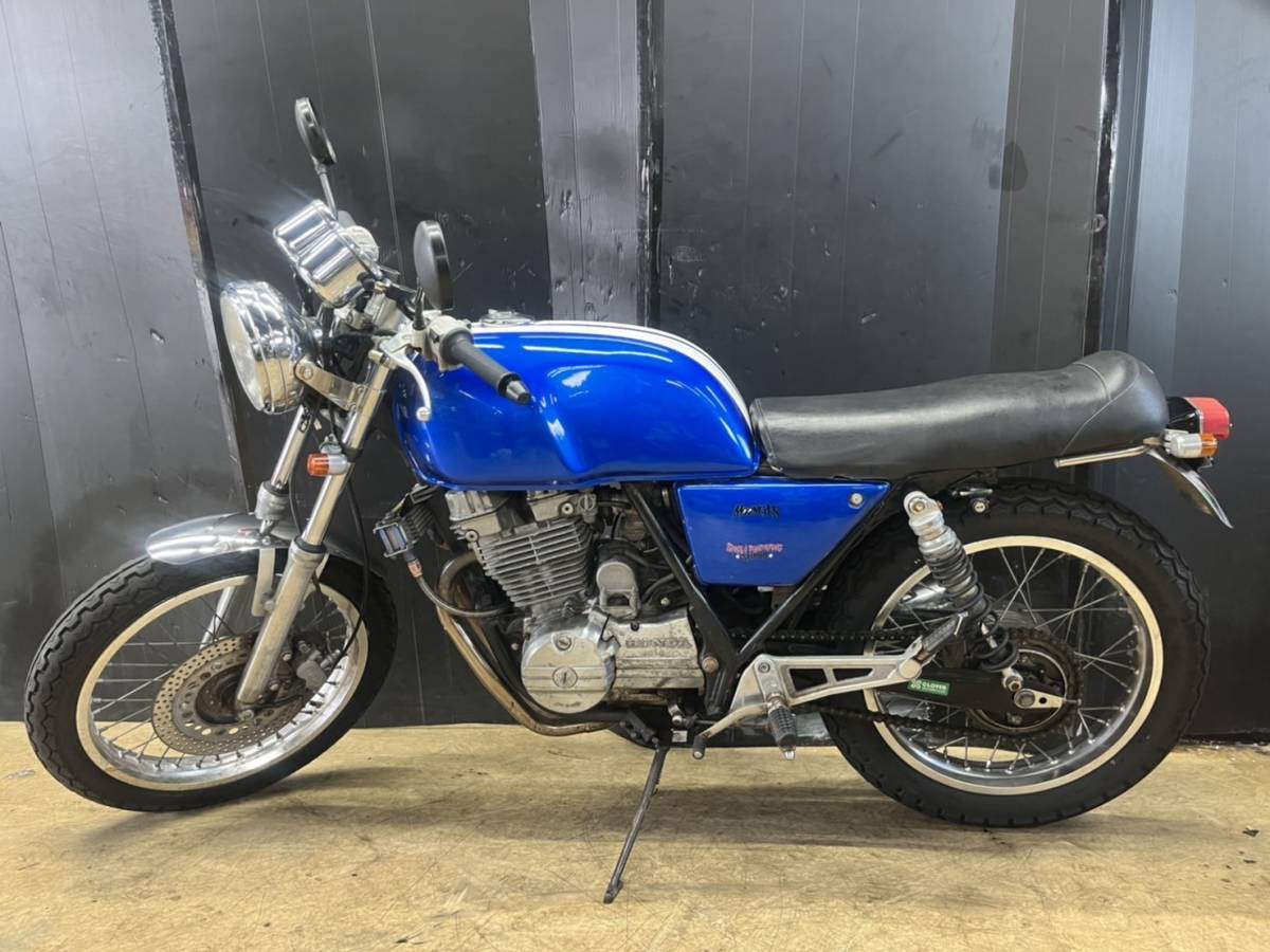 ホンダ GB250クラブマン MC10 44499㎞ エンジン実働 カスタム オイル