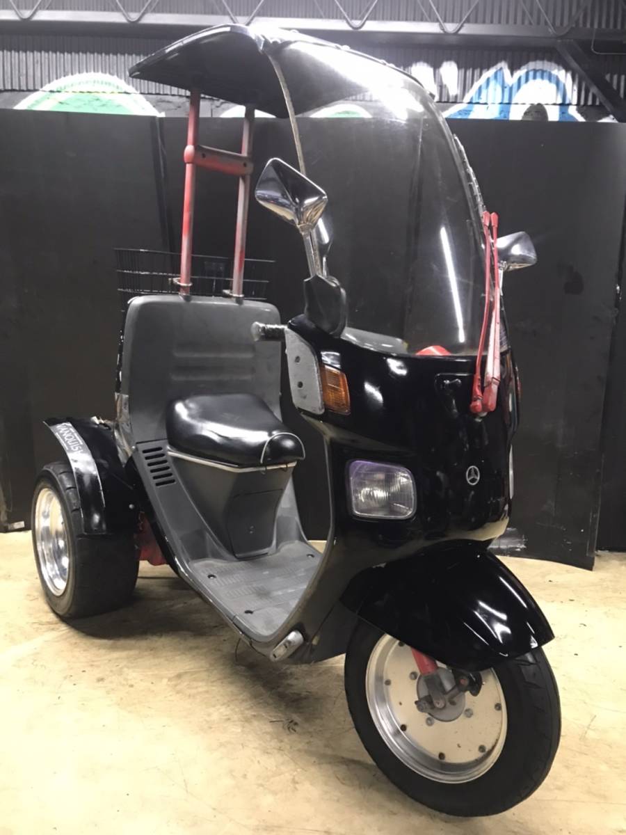 ホンダ ジャイロキャノピー 34709㎞ エンジン実働 カスタム 通勤・通学 ...