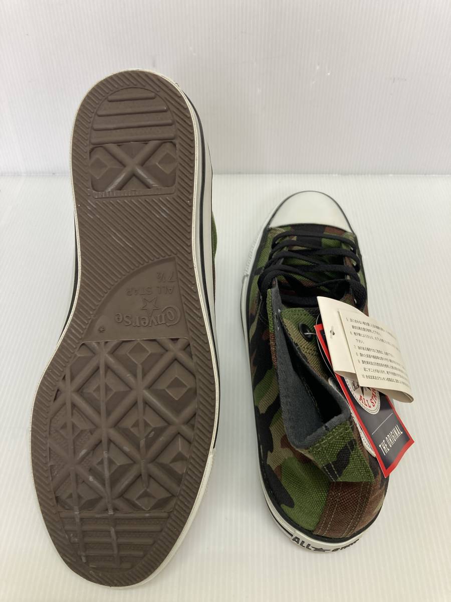 ★お買い得！コンバース　ALL　STAR　CDR　HI　1C130　CAMO　US7.5（26.0㎝）　カモフラ柄でおしゃれ　箱入り新品　中敷きカップインソール_画像5