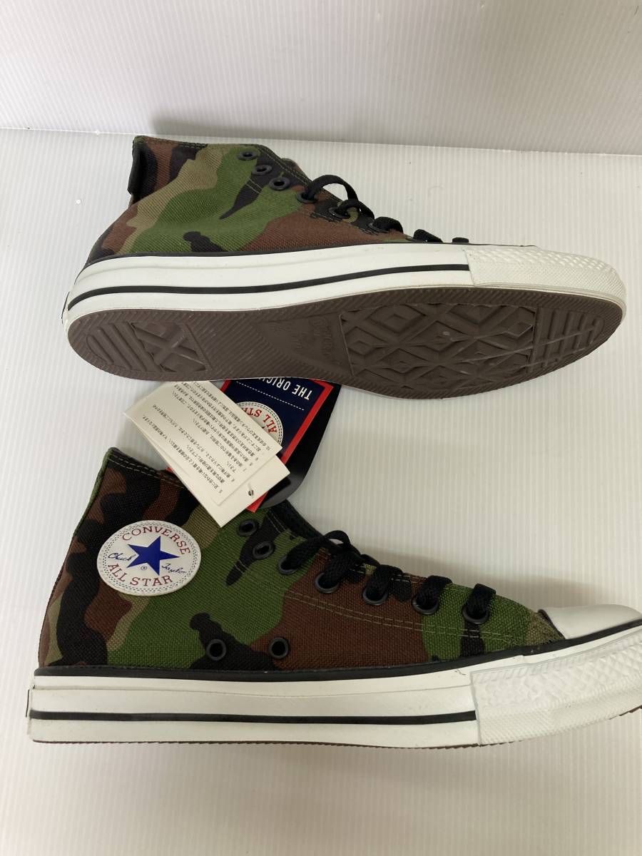 ★お買い得！コンバース　ALL　STAR　CDR　HI　1C130　CAMO　US7.5（26.0㎝）　カモフラ柄でおしゃれ　箱入り新品　中敷きカップインソール_画像3