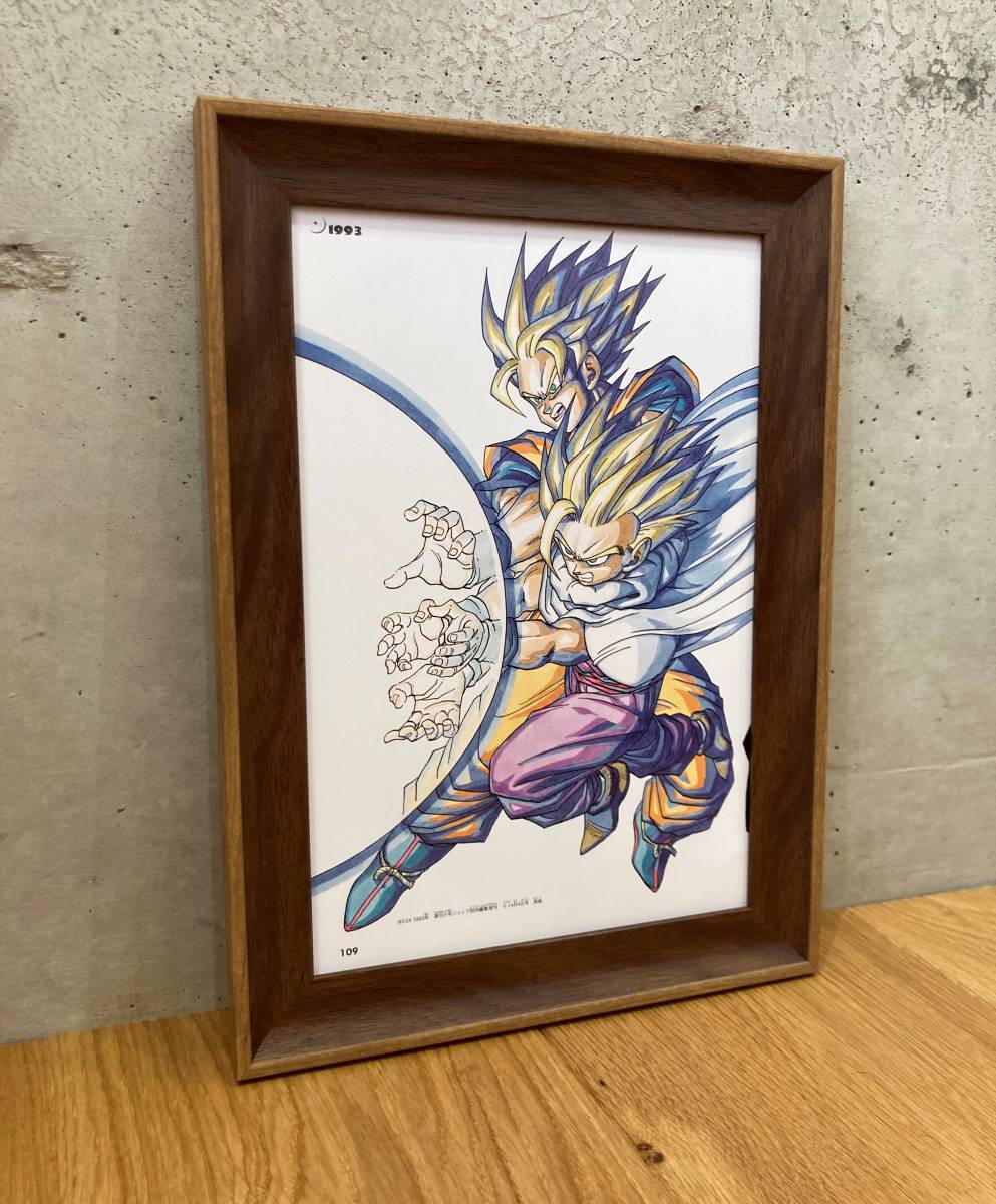 新品☆ドラゴンボール◇鳥山明D01-108☆額縁付商品☆アート 新品☆ドラゴンボール◇鳥山明D01-108☆額縁付商品☆アート