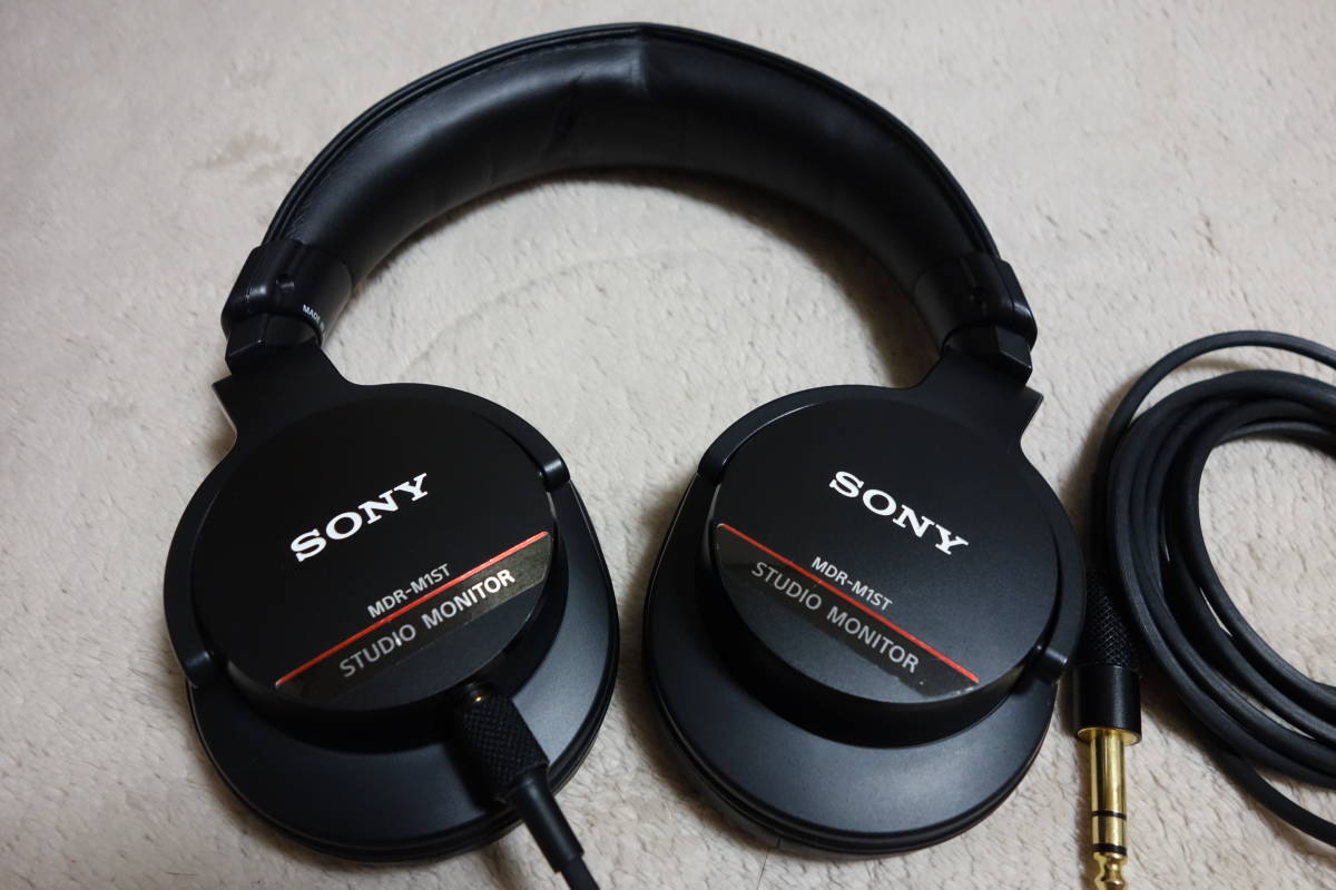 音出ました ハイレゾ モニターヘッドホン MDR-M1ST 業務用 (SONY