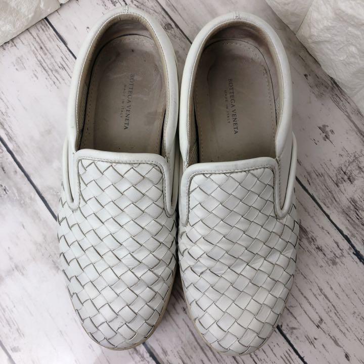 BOTTEGA VENETA イントレチャート スニーカー スリッポン_画像4