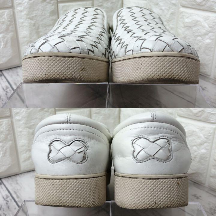 BOTTEGA VENETA イントレチャート スニーカー スリッポン_画像9