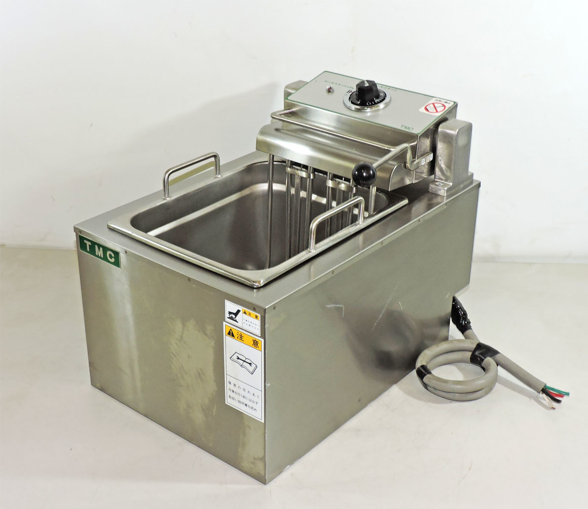 TMC 電気フライヤー三相200V仕様 3.KW 業務用 未使用