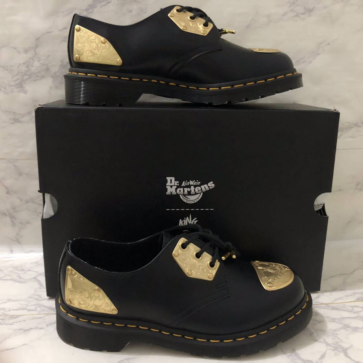 ボタニカル ミディアムベール Dr.MARTENS×KING NERD 1461 3ホール 1460