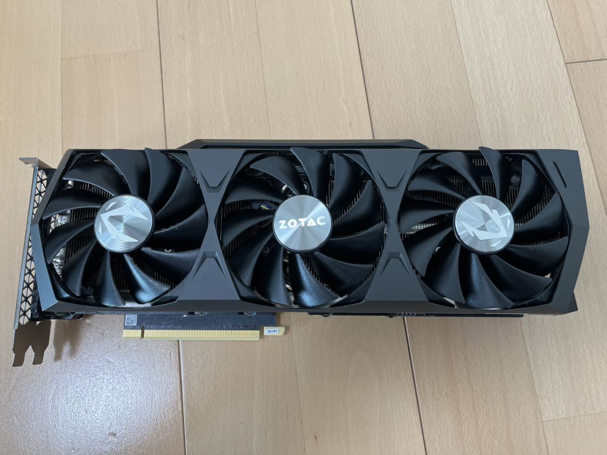 ☆1円~ 送料込み☆NVIDIA ZOTAC GeForce RTX3080 10GB GAMING