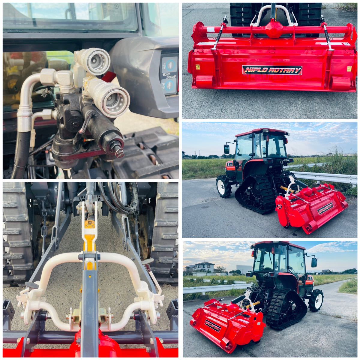 ★KUBOTA クボタ KL500 [KINGWEL]★4WD★エアコンキャビン★深浅回動ニプロ ロータリー★ラジオ★使用時間813★美品!!★_画像5