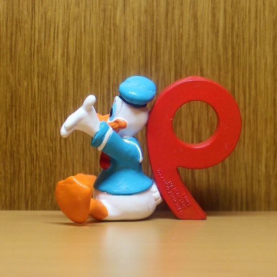  Donald Duck PVC фигурка номер 9 Lucky номер Дональд woruto Disney Ame игрушка 