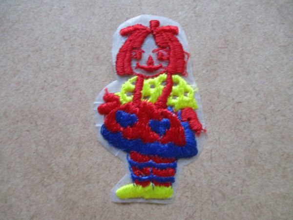 80slagati* Anne & Anne tiRaggedy Ann & Andy embroidery badge /patches up like miscellaneous goods Country soft toy doll Johnny *gru L B picture book S76