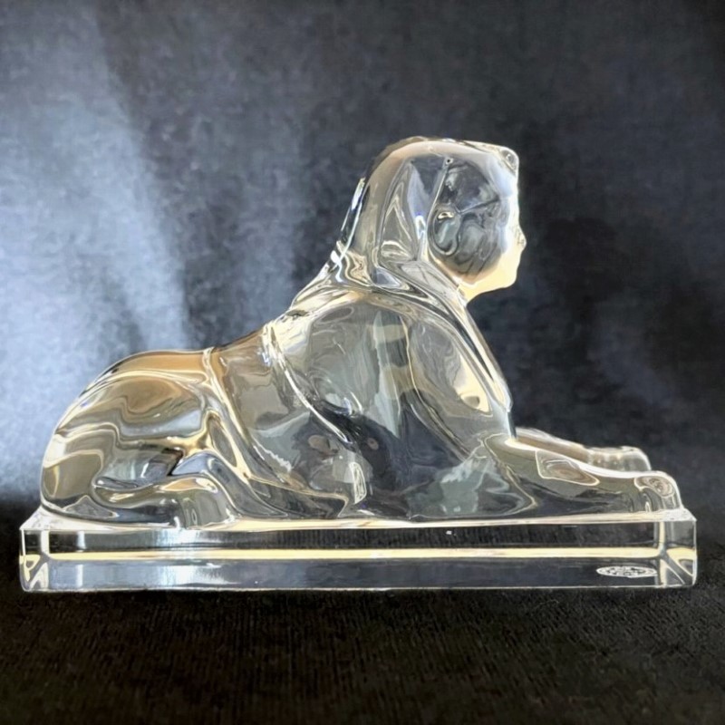 超希少 バカラ Baccarat スフィンクス Sphinx クリスタル ペーパー