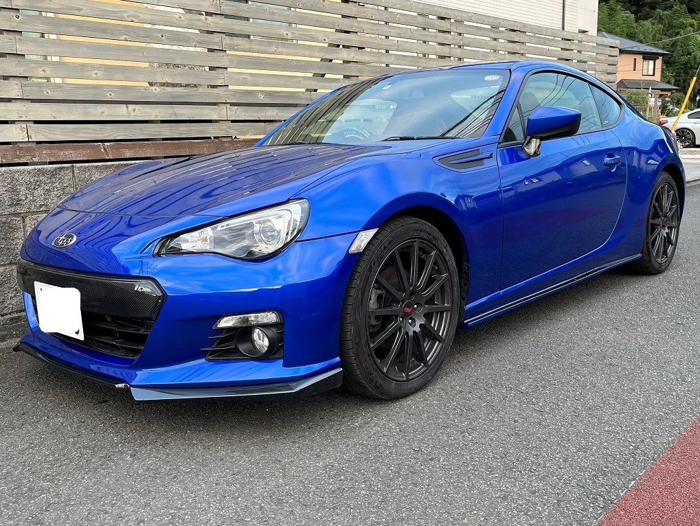 未塗装　スバル　BRZ　前期　ZC6　フロント　アンダー　スポイラー　セット　エアロ　クラリス 　FRP_画像3