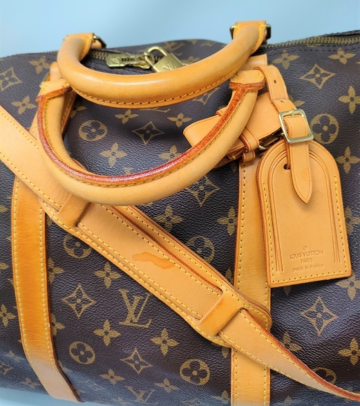 ルイヴィトン キーポル・バンドリエール60 モノグラム ボストンバッグ M41412 Louis Vuitton 中古 茶色 旅行かばん 旅行バッグ トラベルの画像6