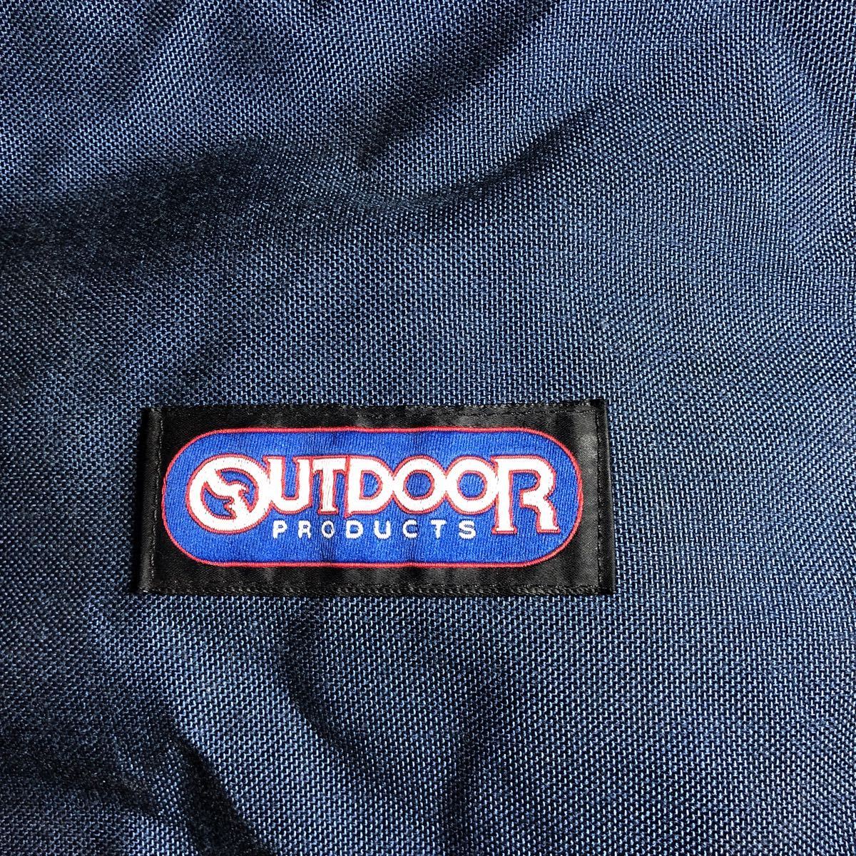 OUTDOOR PRODUCTS アウトドアプロダクツ ダッフルバッグ ボストンバッグ ネイビー made in USA 90s ビンテージ アメリカ製 旧タグの画像2