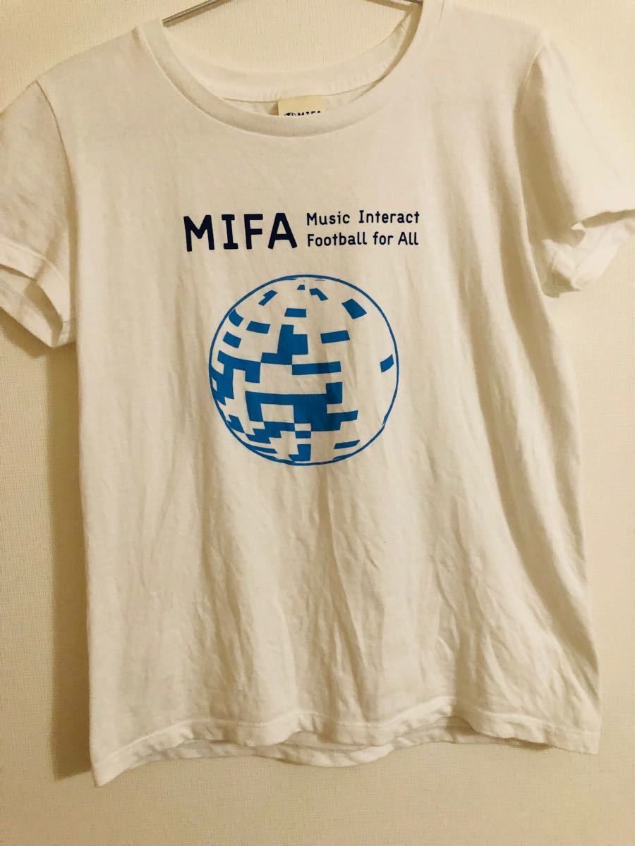 ♪MIFA♪ 半袖Tシャツ♪M♪ミファ♪ホワイト