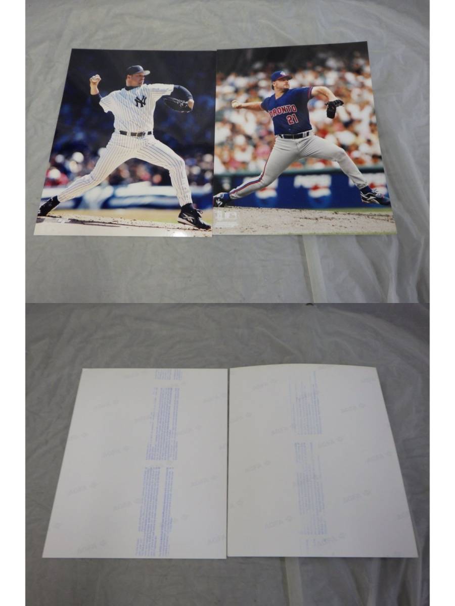 FG949 MLB公式 写真 32枚セット ロジャー・クレメンス バリー・ボンズ 松井稼頭央 JOE MAUER ランディ・ジョンソン デレク・ジーター 2002の画像6
