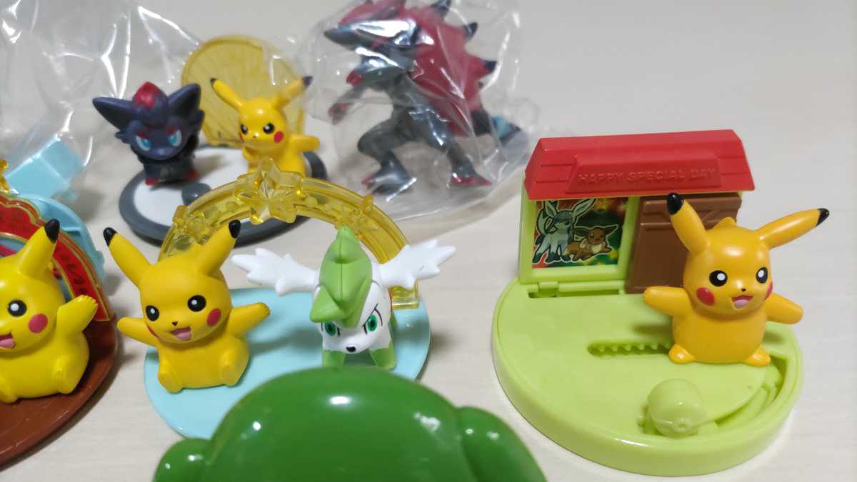 ポケモン☆キャラデコケーキ】おまけフィギュアセット ポケモン☆キャラデコケーキ】おまけフィギュアセット