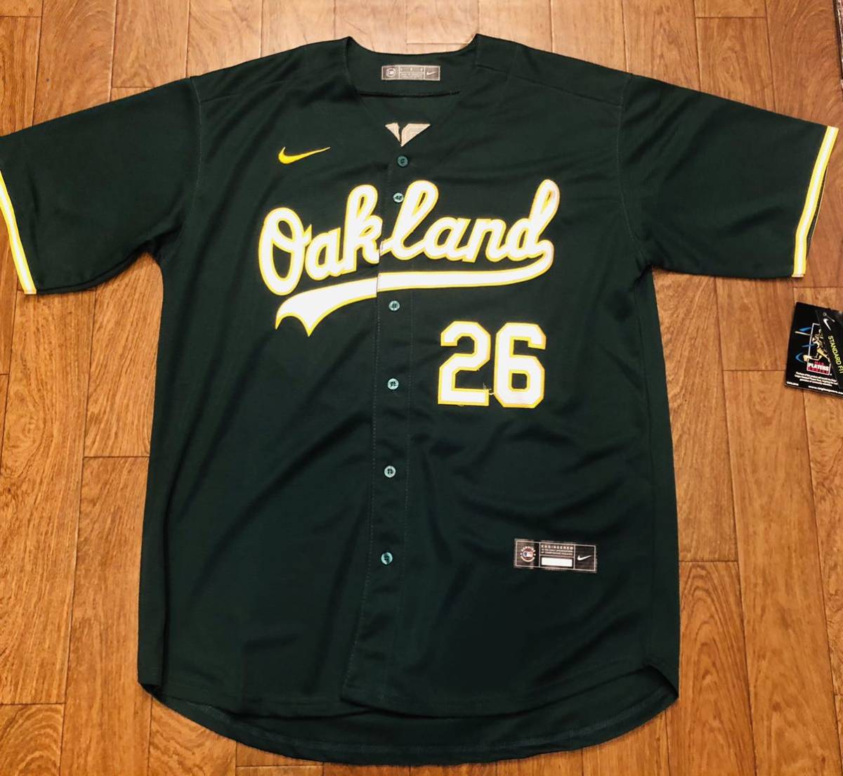新品未使用タグ付き マジェスティック MLB ユニフォーム アスレチックス MLB アスレチックス マット・チャップマン ユニフォーム|Yahoo
