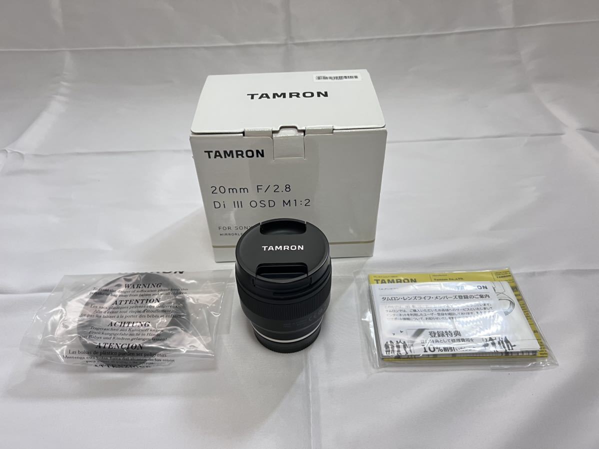 TAMRON タムロン 20mm f2.8 Di lll OSD M1:2