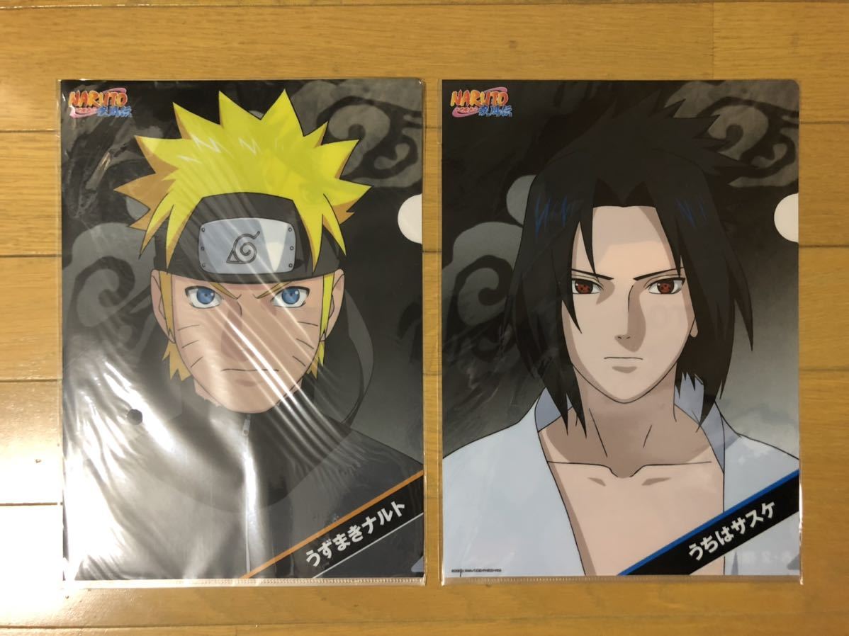 NARUTO グッズまとめ売り パンフレット クリアファイル(全て未開封) ノート うずまきナルト うちはサスケ 映画_画像7