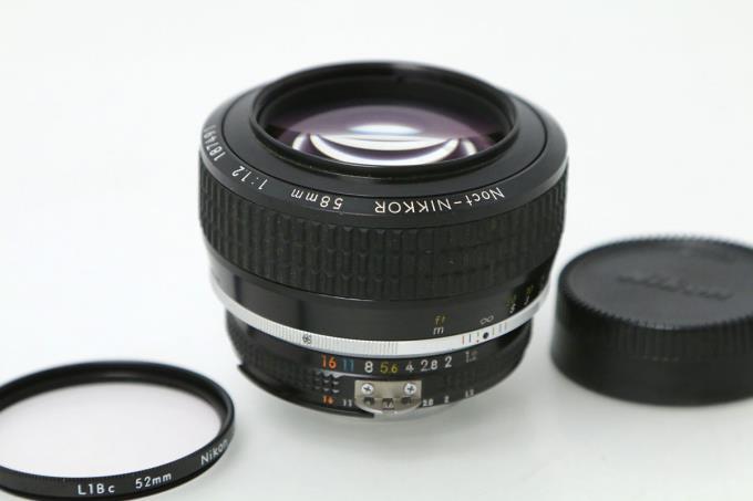 最も優遇の 美品｜ニコン Ai-S Noct-Nikkor 58mm F1.2 γS2743-2N1C