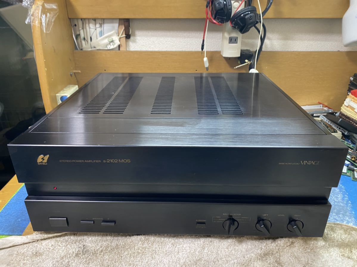 SANSUI :C1 B-2102 MOS vintage パワーアンプ item details SANSUI :C1 B-2102 MOS vintage パワーアンプ item details