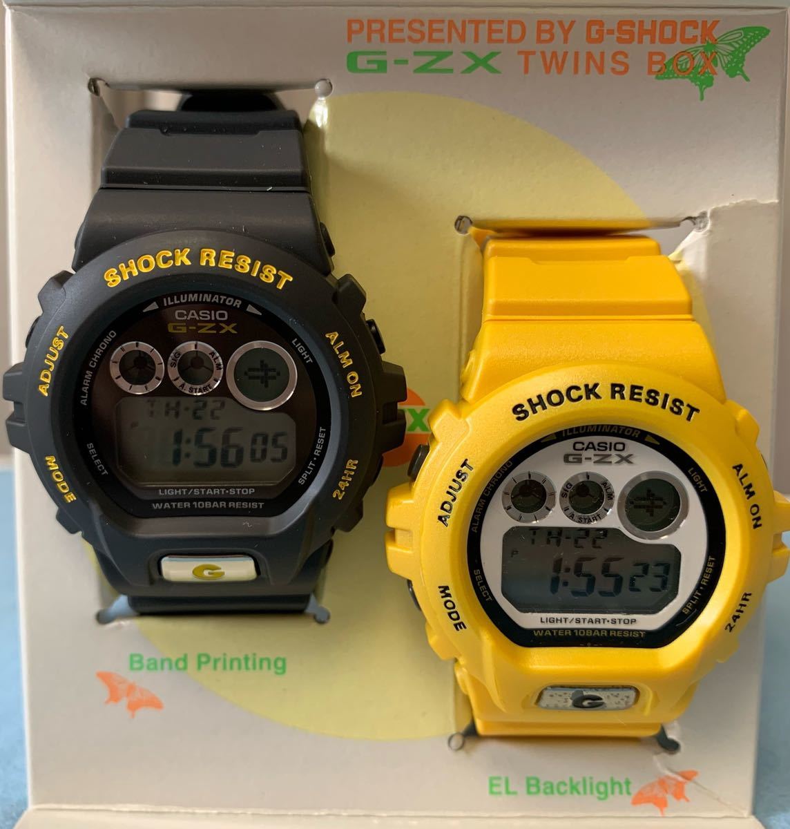 CASIO G-SHOCK G-ZX TWIN BOX 20th Anniversary DW-691LV カシオG 