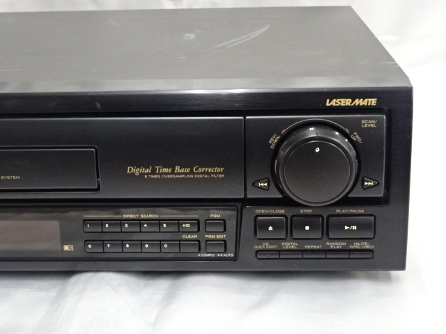 G-3-0968 * TEAC Teac * LD player LV-2600 * audio equipment laser disk player 