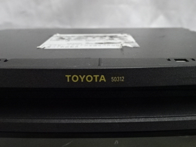 B-4-09144 * TOYOTA Toyota original * CD/MD/ tuner deck wide deck 50312 * Car Audio 
