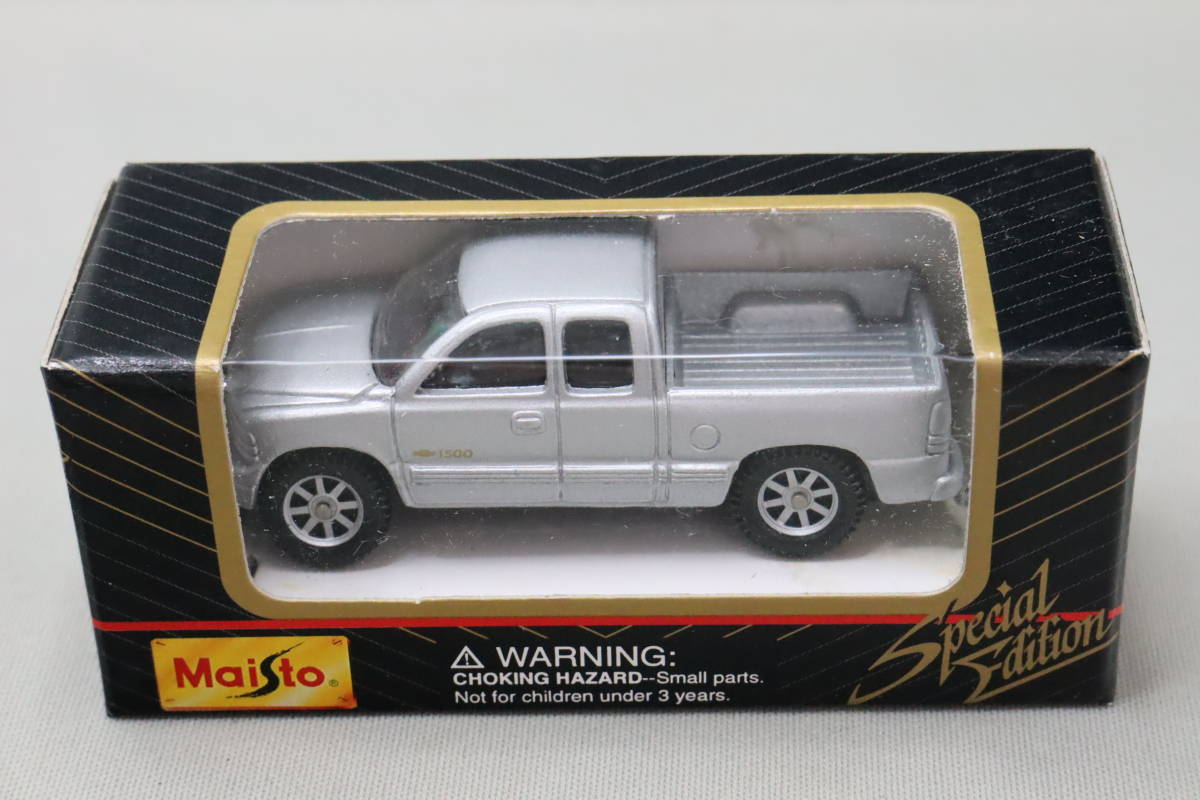  Maisto Chevrolet Silverado (Maisto Chevrolet Silverado) Tomica size, die-cast minicar 