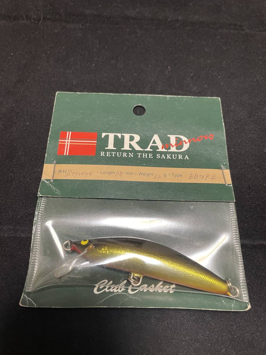 逸品】 新品 激レア CASKET MINNOW トラッドミノー ァ② TRAD