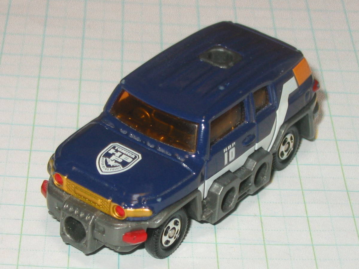 絶版品 トミカ 85 ハイパーブルーポリス HBP10 ベア★トヨタ FJクルーザー TOYOTA FJ CRUISER HYPER BLUE POLICE ベトナム製_画像1