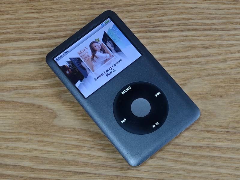 最安販売中 iPod classic第6.5世代 160GB シルバー 銀 パネル、電池