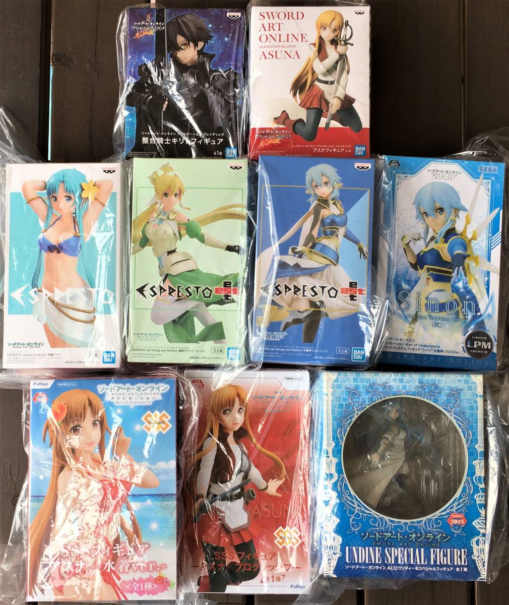 送料無料! 新品未開封品 ソードアート・オンライン SAO プライズ