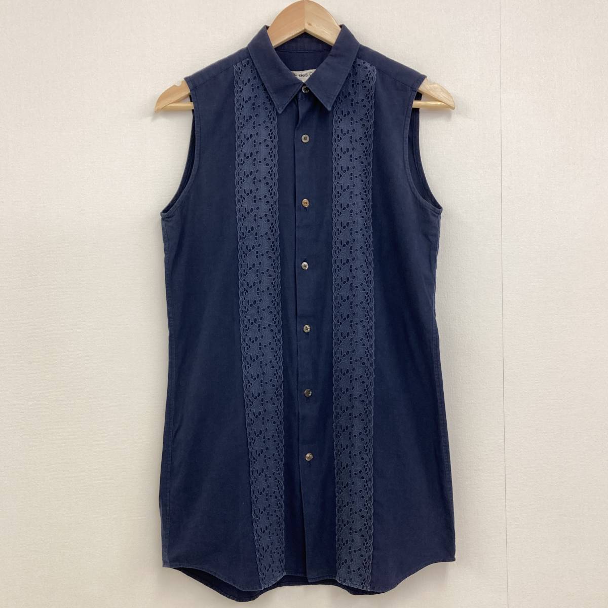 当店在庫してます! ノースリーブ レース vintage GARCONS des COMME 80s 初期 ロング 2070191 archive ワンピース コムデギャルソン Mサイズ ネイビー シャツ その他 当店在庫してます! ノースリーブ レース vintage GARCONS des COMME 80s 初期 ロング 2070191 archive ワンピース コムデギャルソン Mサイズ ネイビー シャツ その他