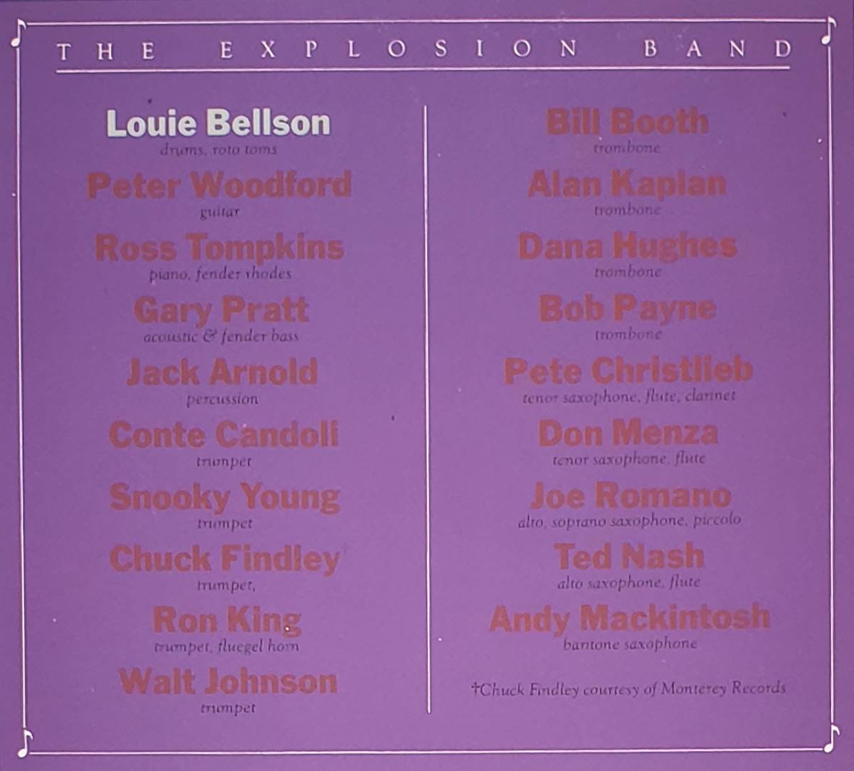良盤屋◆LP◆ Jazz；ルイ・ベルソン/ノート・スモーキング　 The Louie Bellson Drum Explosion Band/Note Smoking/1978◇J-2519_画像3